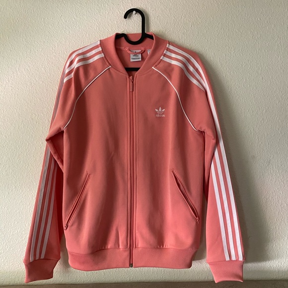 Adidas Long Sleeve Zip Up Track Top - Picture 1 of 5